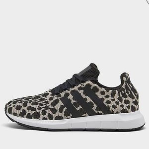 Women’s Adidas Originals Swift Runs Leopard Print size 8.5